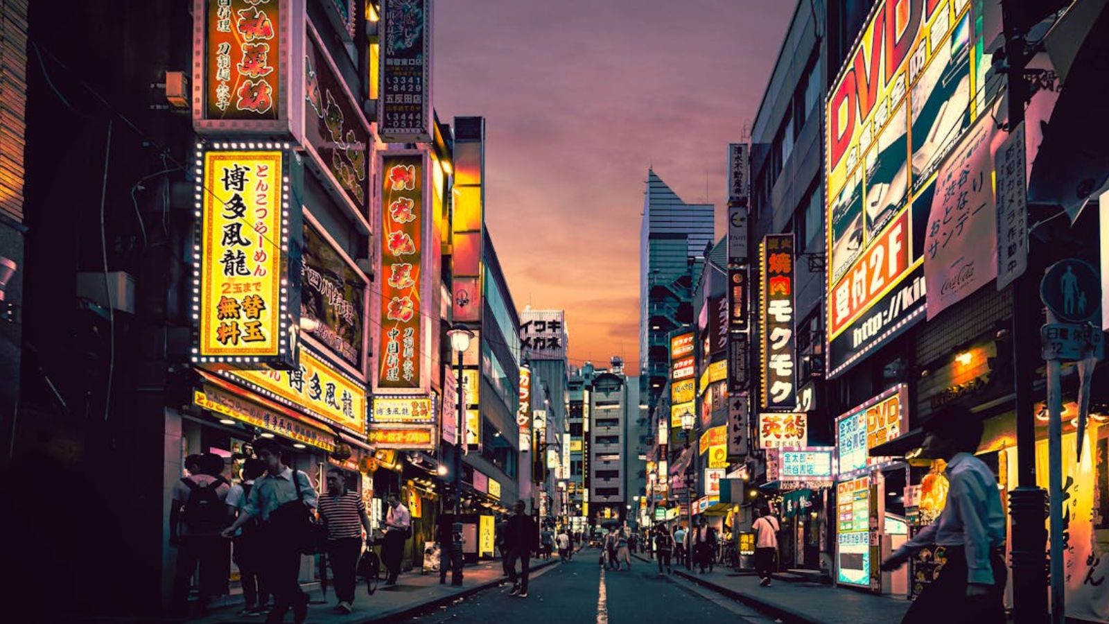 Rondreis Japan, Tokyo, avond verlichting