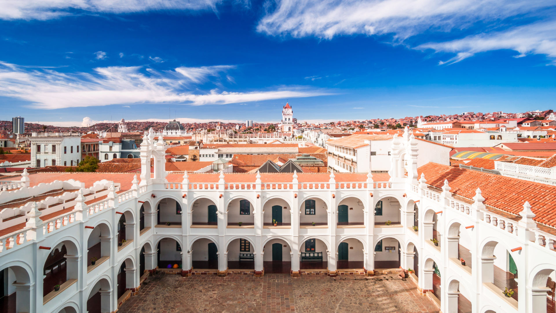 Rondreis Bolivia, Sucre, overzicht stad