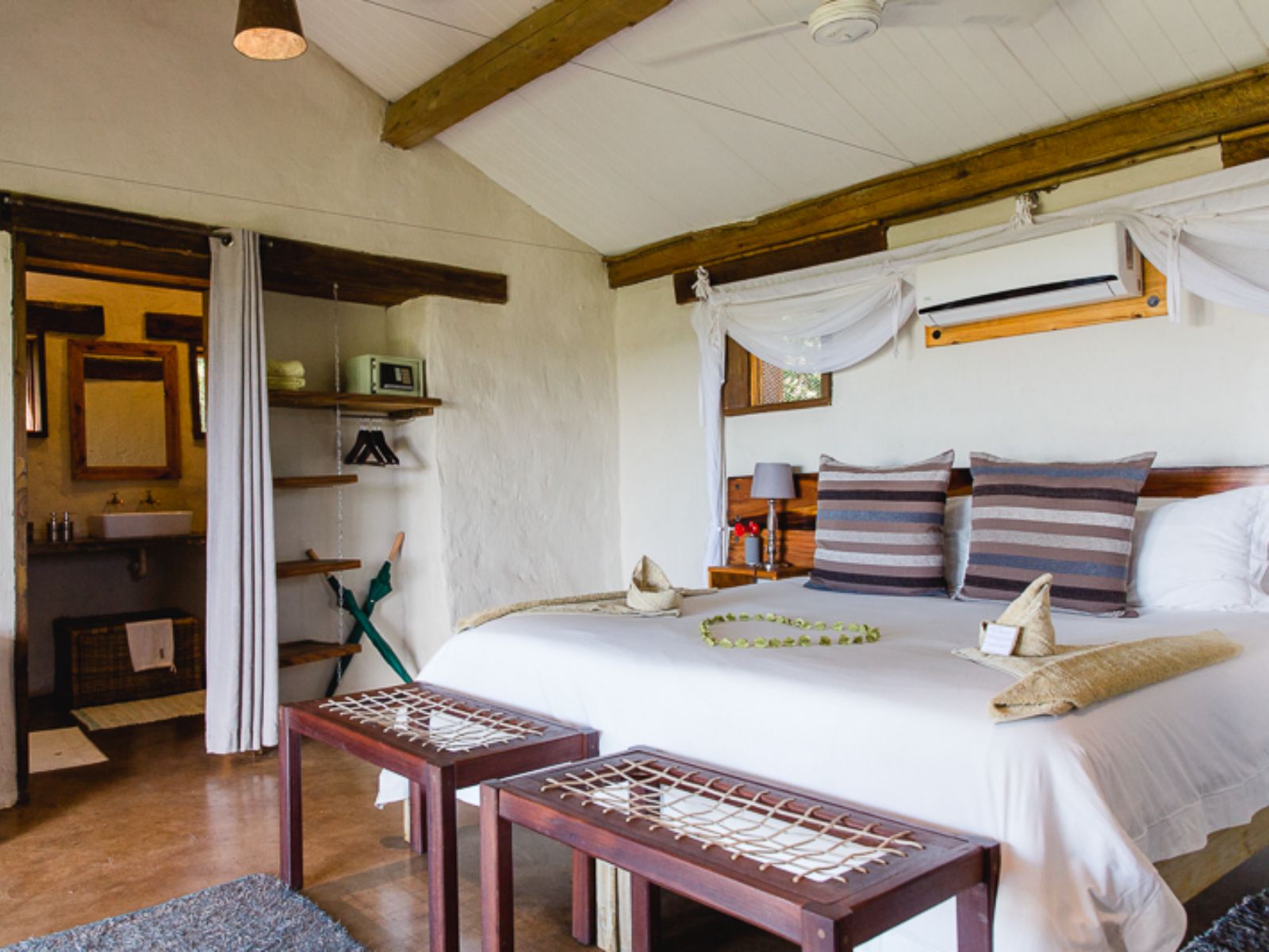 Rondreis Botswana, Ngoma Bridge, Chobe Elephant Camp, tweepersoonskamer