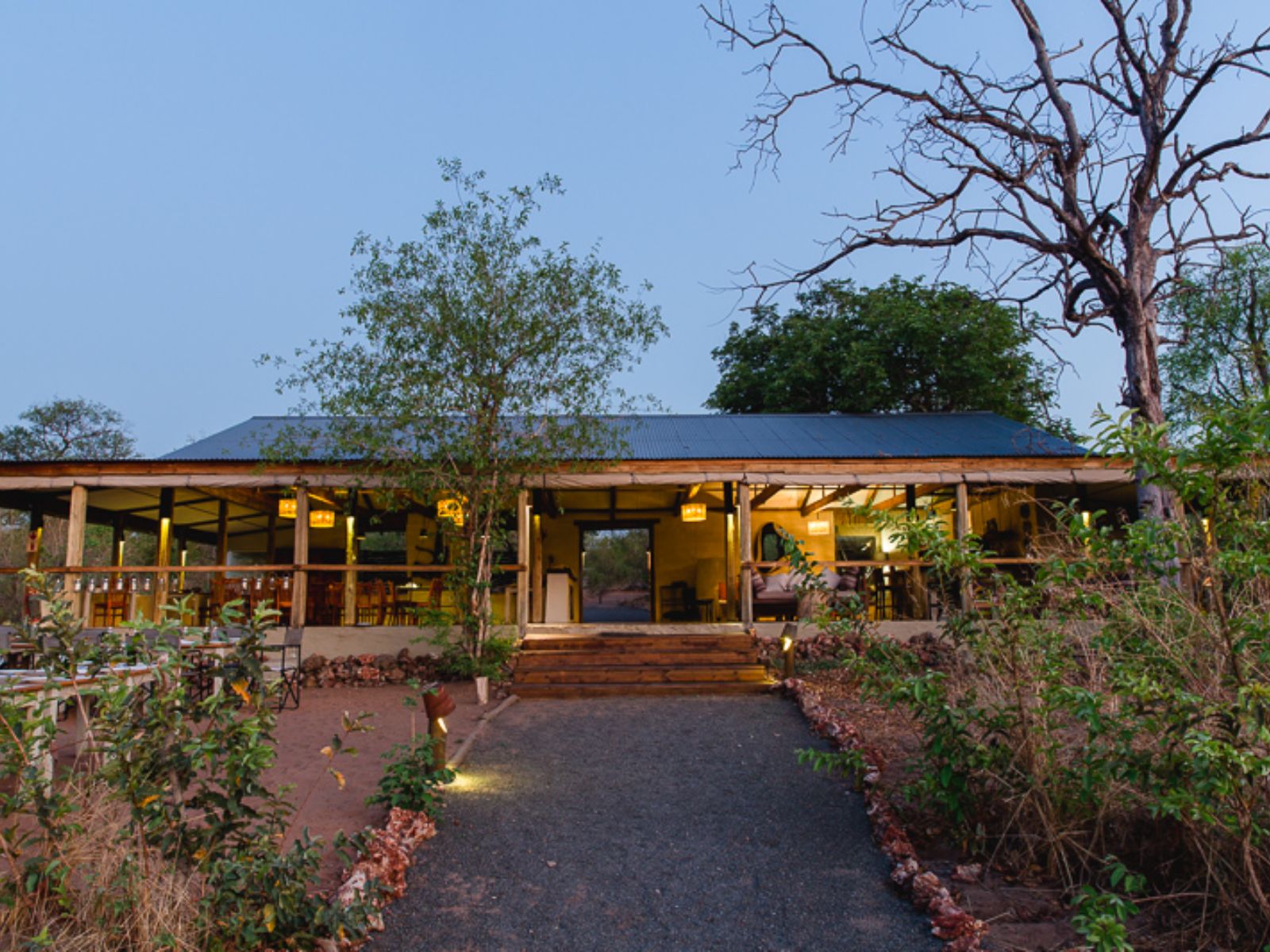 Rondreis Botswana, Ngoma Bridge, Chobe Elephant Camp, vooraanzicht
