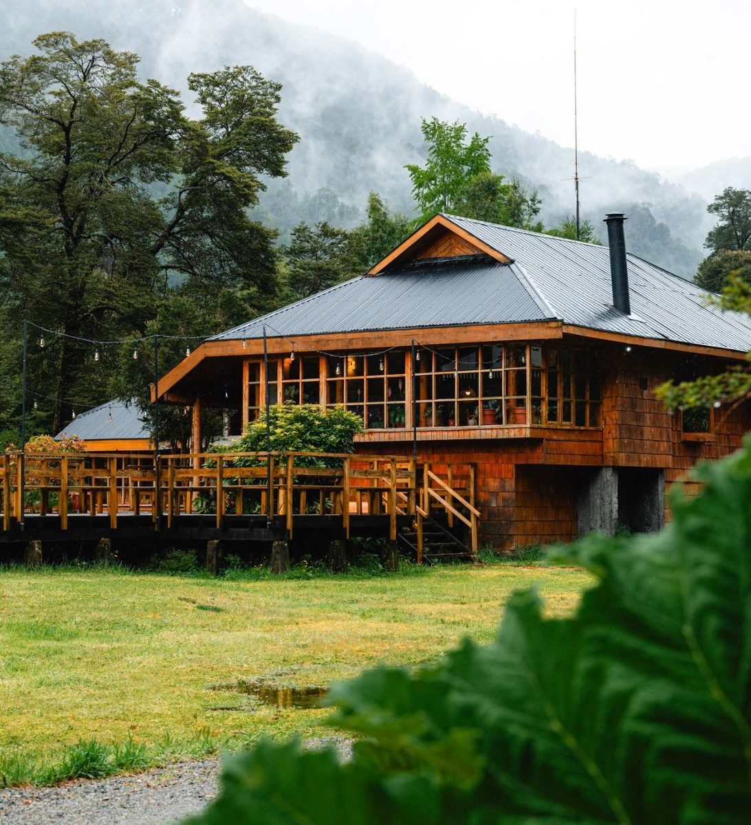Rondreis Chili, Puyuhuapi, El Pangue, buitenaanzicht