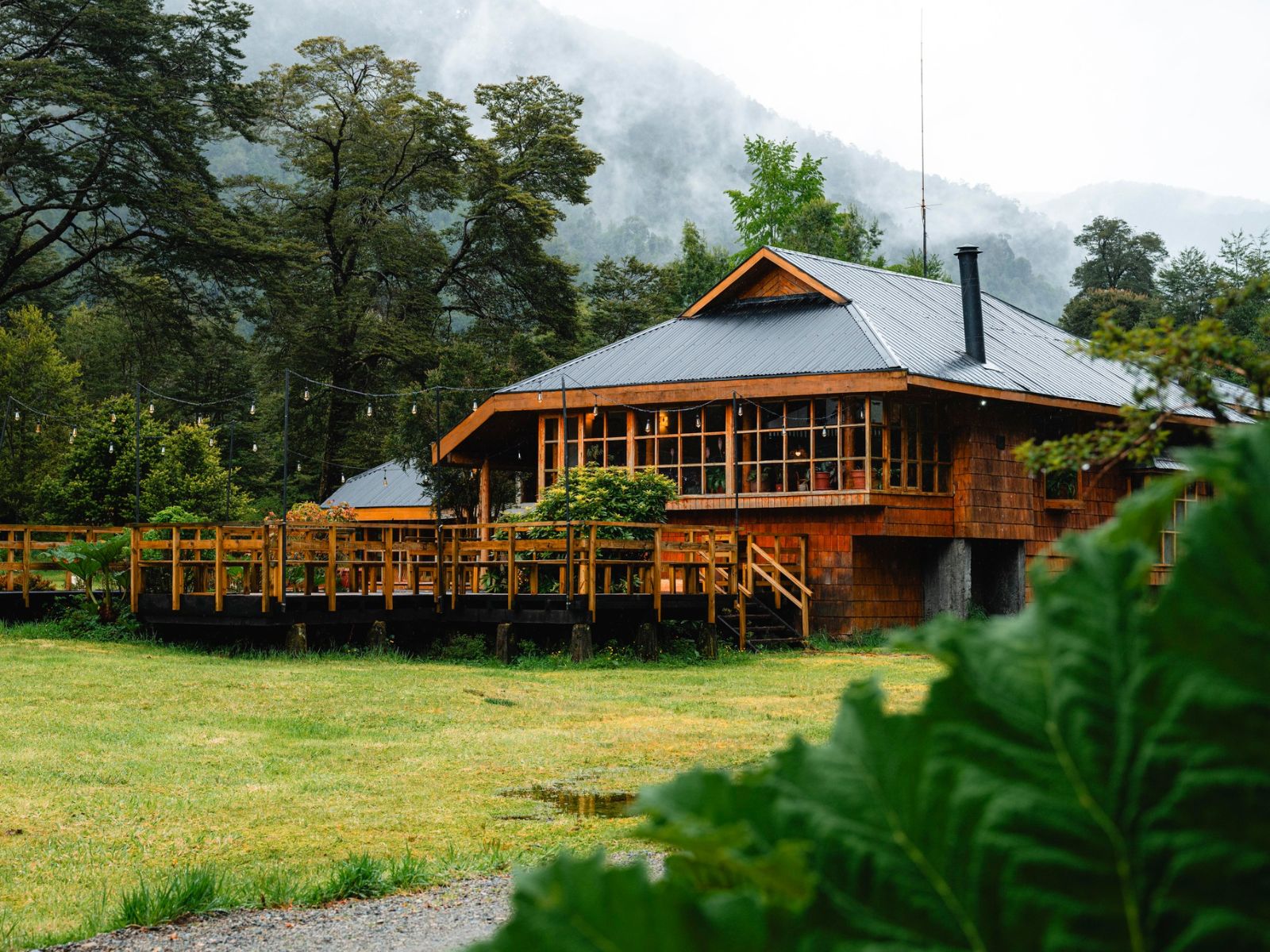 Rondreis Chili, Puyuhuapi, El Pangue, buitenaanzicht