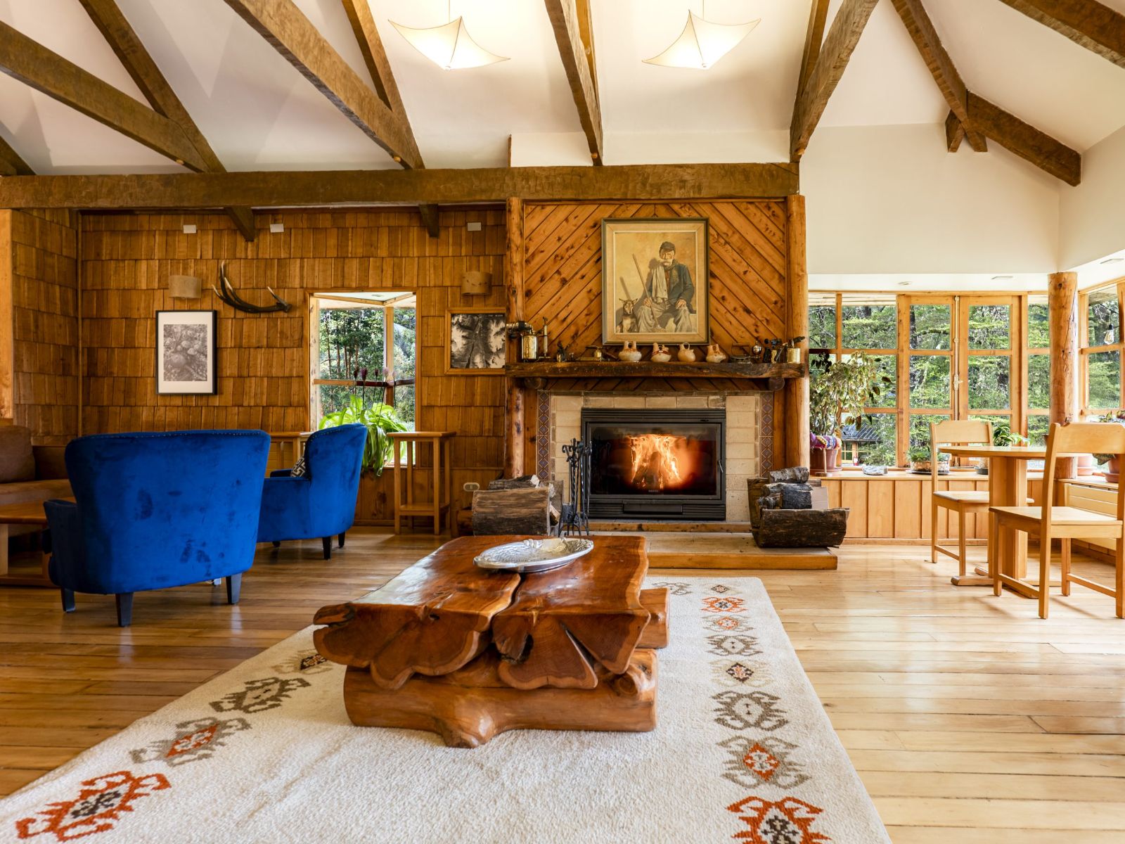 Rondreis Chili, Puyuhuapi, El Pangue, gezamenlijke ruimte