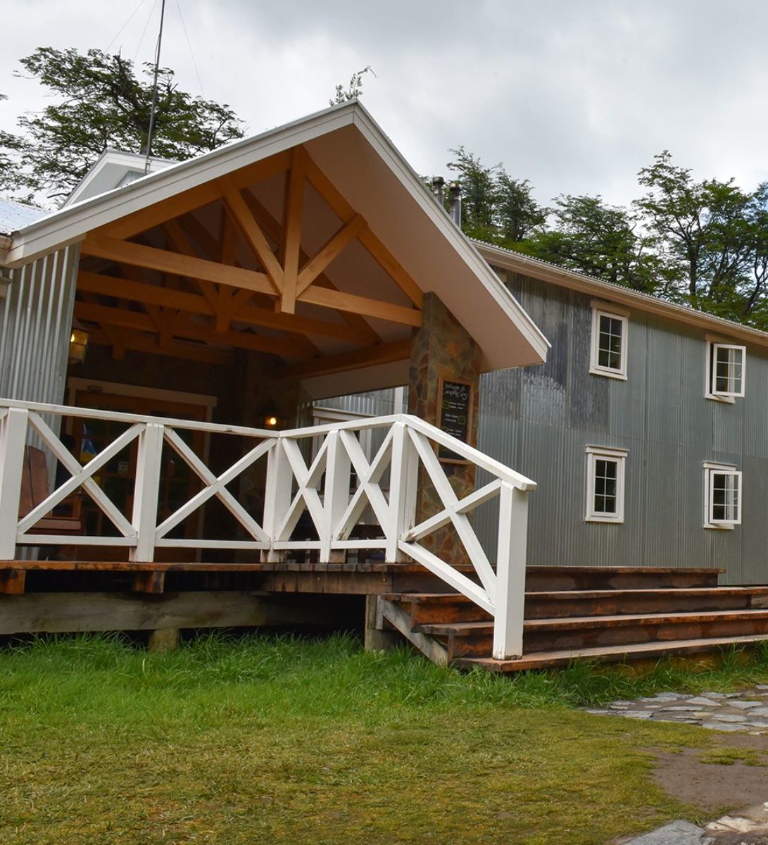 Rondreis Chili, Torres del Paine, Refugio Lodge Grey, lodge