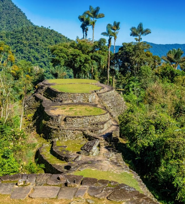 Rondreis Colombia, Ciudad Perdida, uitzicht