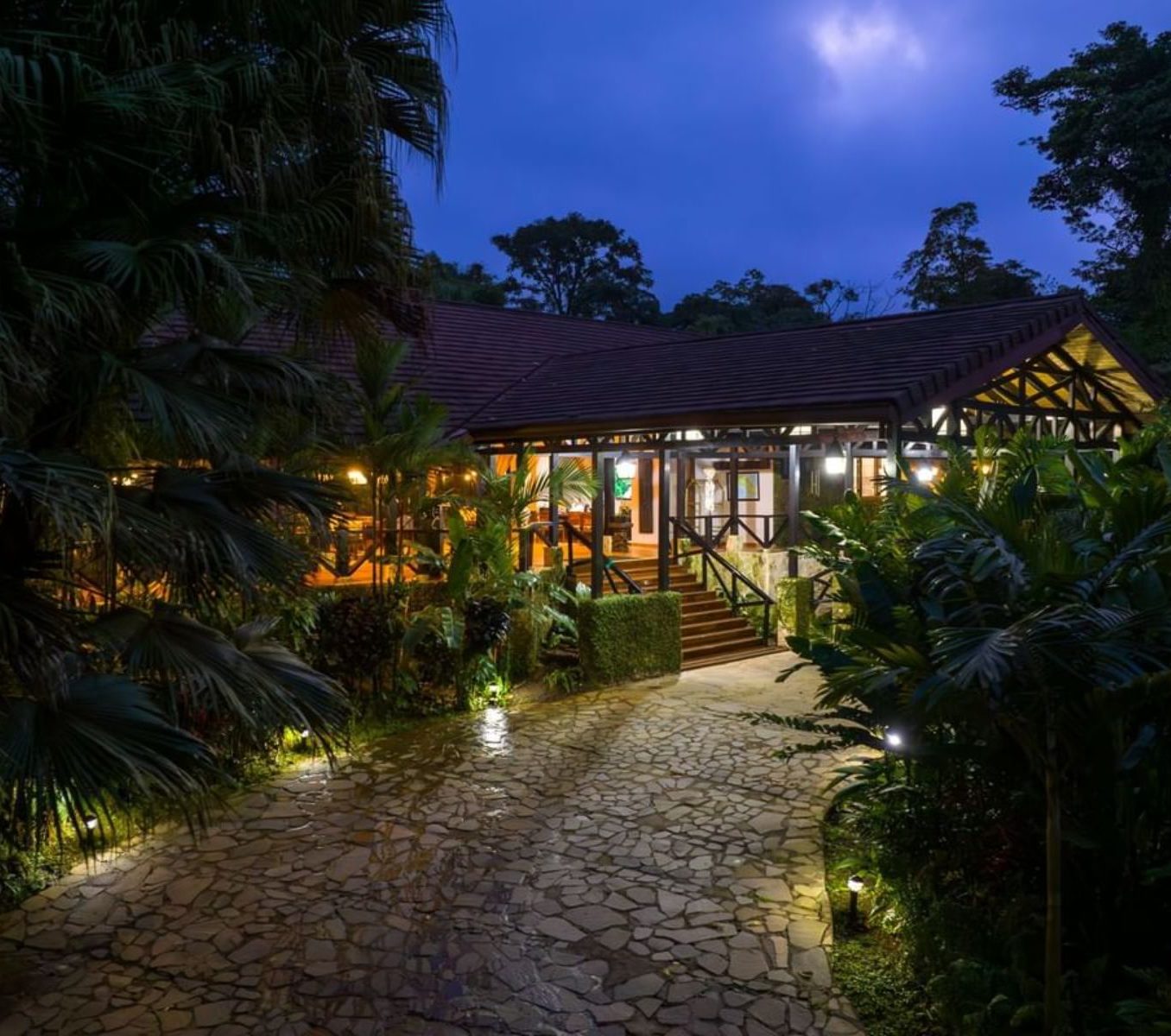 Rondreis Costa Rica, Bijagua, Rio Celeste Hideaway, buitenaanzicht