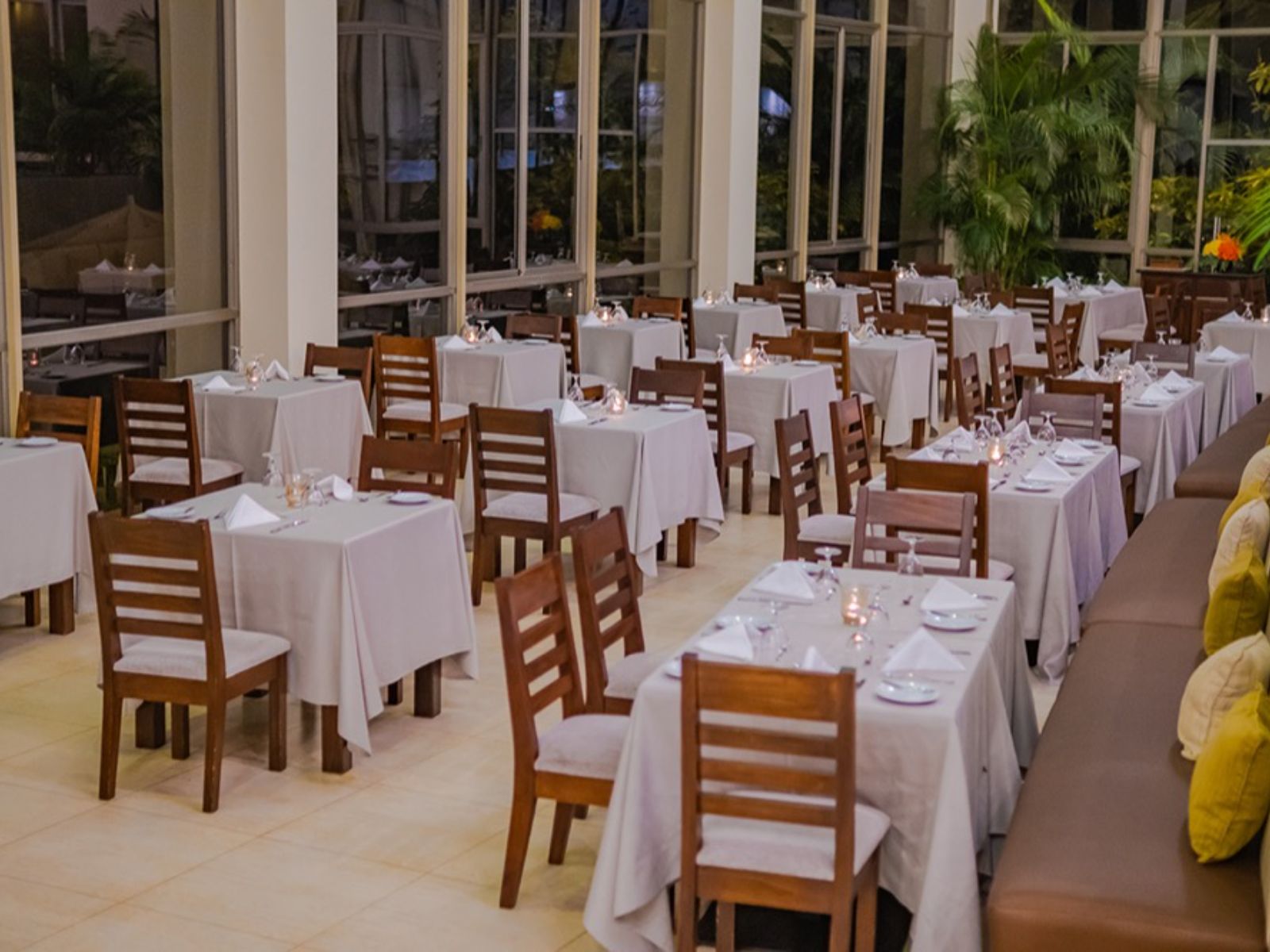 Rondreis Costa Rica, La Fortuna, Lomas del Volcan, restaurant