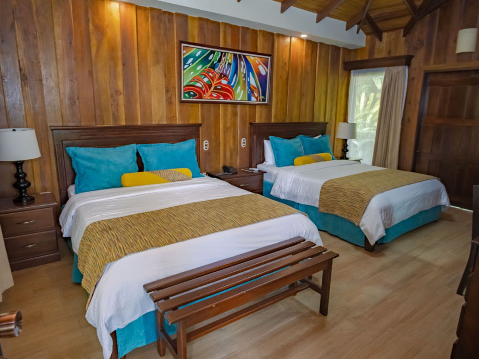 Rondreis Costa Rica, La Fortuna, Lomas del Volcan, twinkamer
