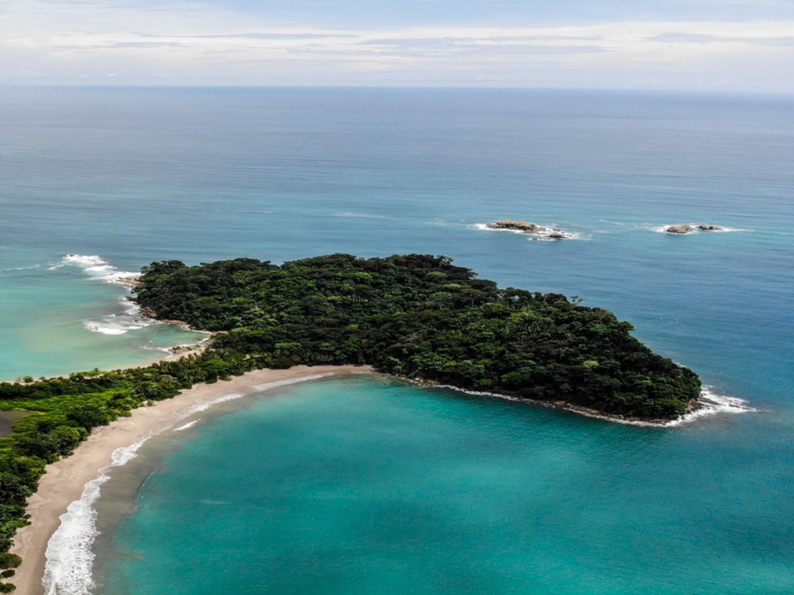 Rondreis Costa Rica, Manuel Antonio, bovenaanzicht