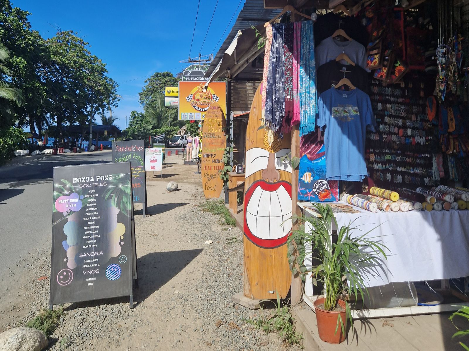 Rondreis Costa Rica, Puerto Viejo, Shops