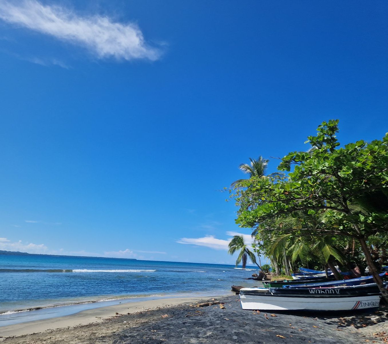 Rondreis Costa Rica, Puerto Viejo, Strand