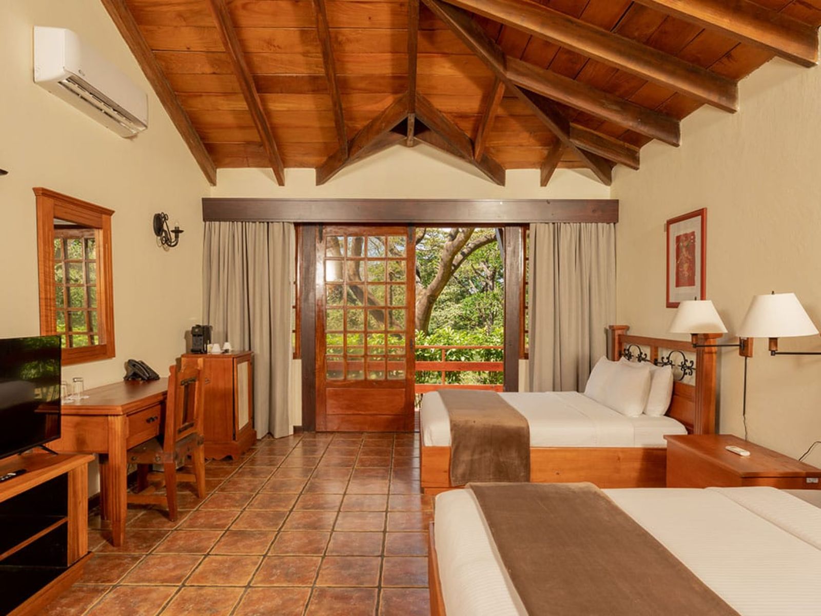 Rondreis Costa Rica, Rincon de la Vieja, Hotel Borinquen, twinkamer