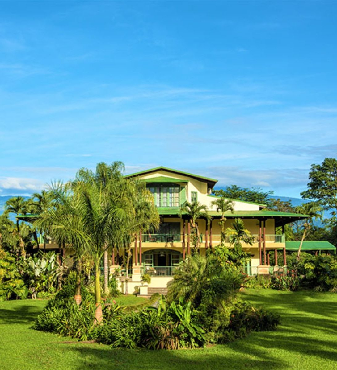 Rondreis Costa Rica, Turrialba, Casa Turire, buitenaanzicht