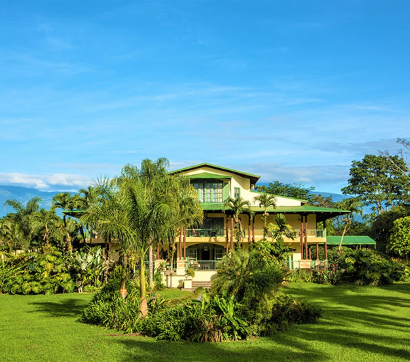 Rondreis Costa Rica, Turrialba, Casa Turire, buitenaanzicht