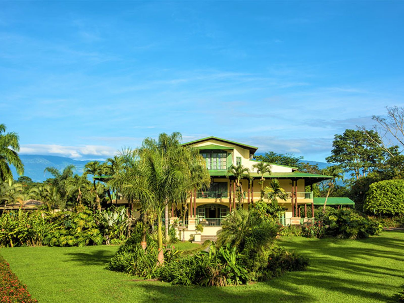 Rondreis Costa Rica, Turrialba, Casa Turire, buitenaanzicht