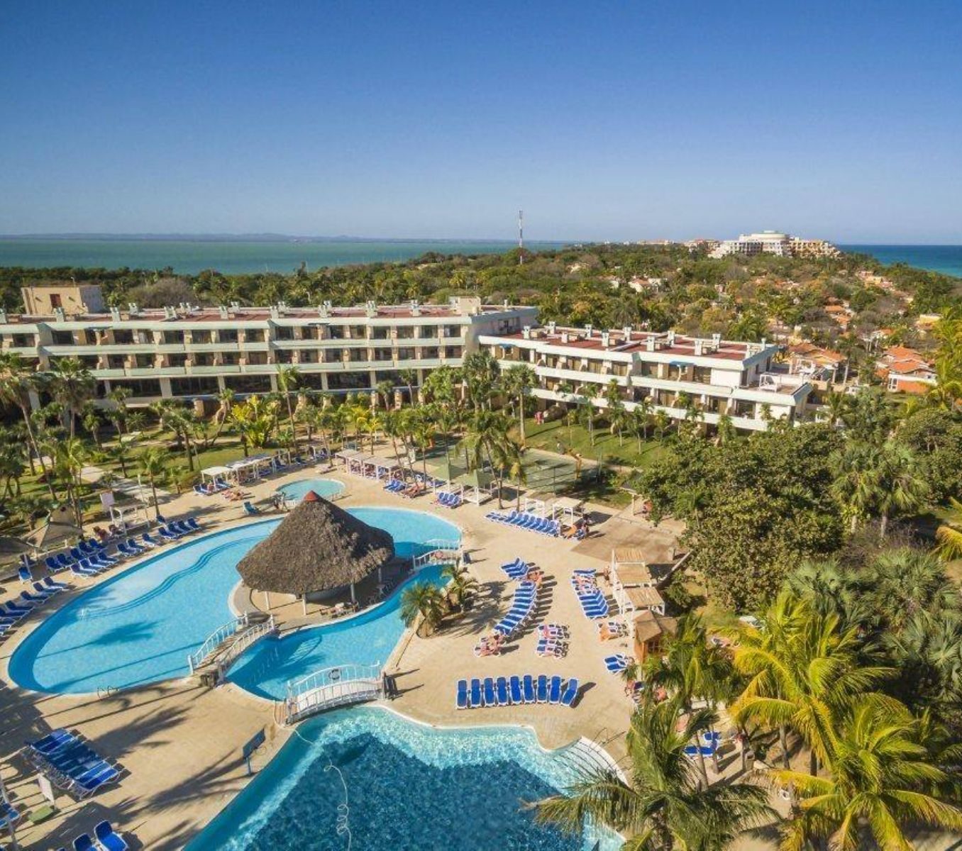 Rondreis Cuba, Varadero, Hotel Sol Palmeras, bovenaanzicht
