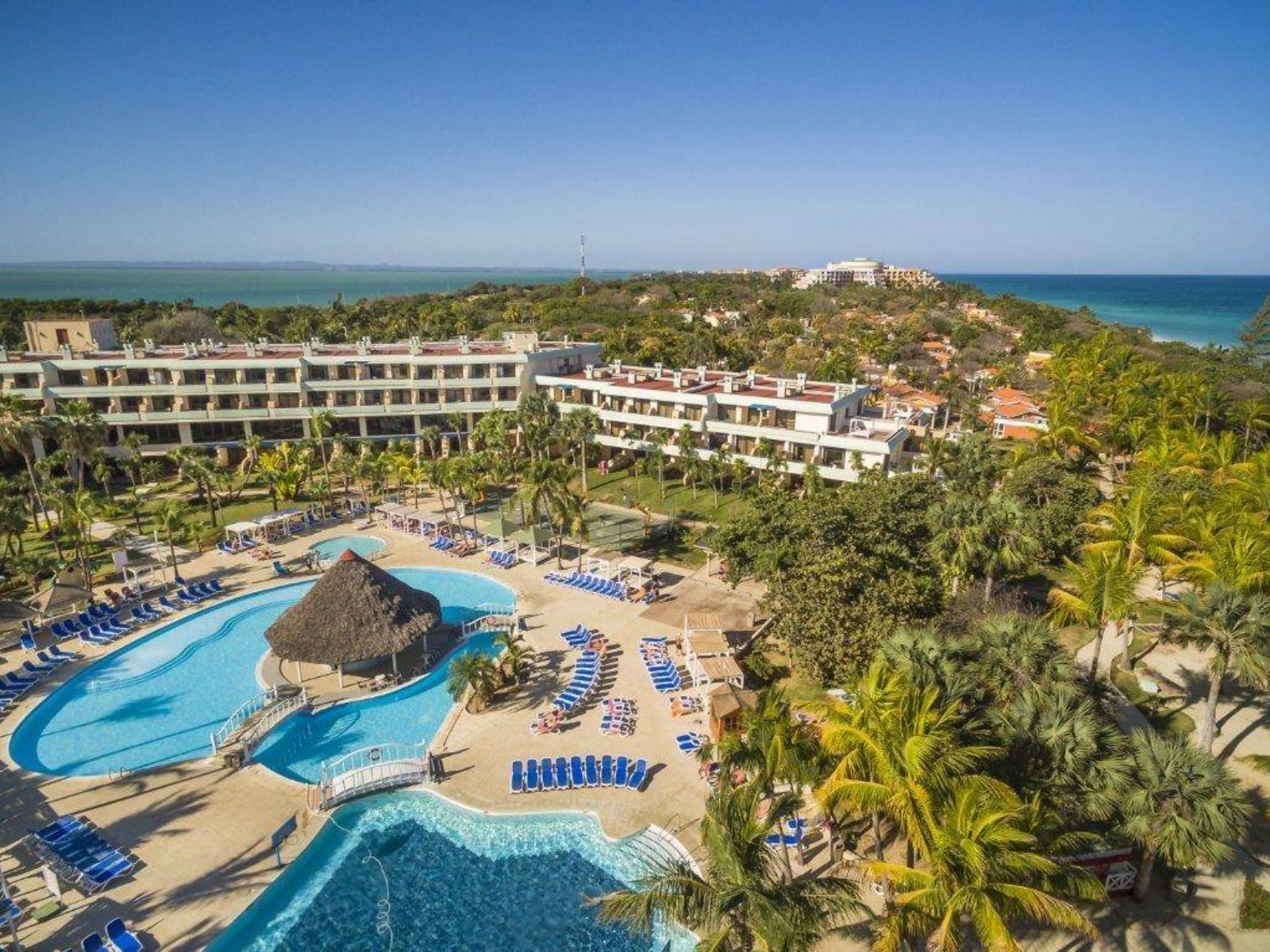 Rondreis Cuba, Varadero, Hotel Sol Palmeras, bovenaanzicht