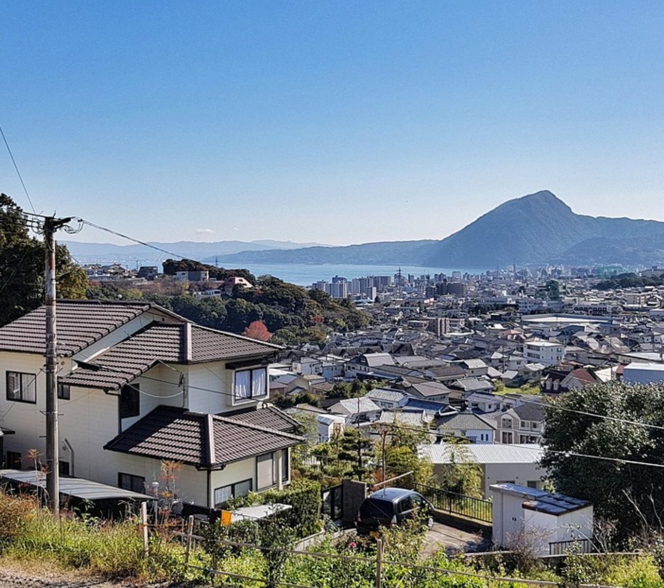 Rondreis Japan, Beppu, overzicht stad