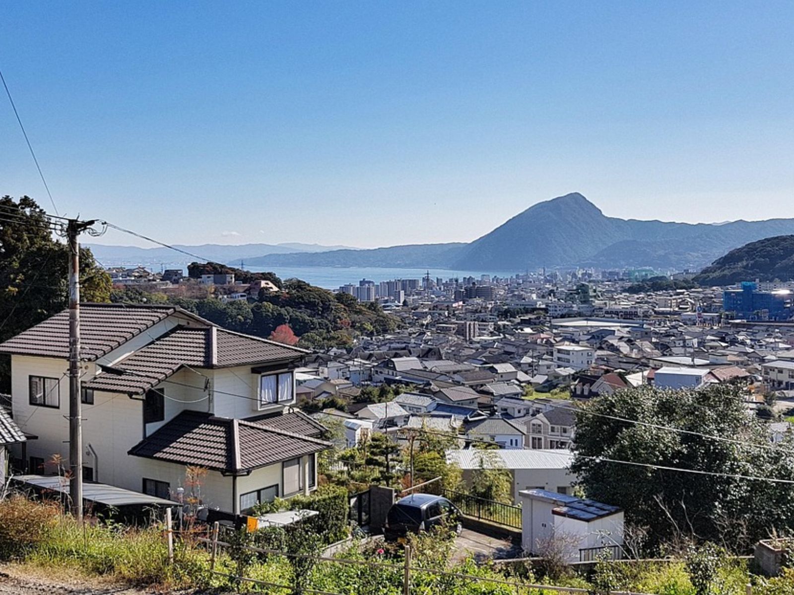 Rondreis Japan, Beppu, overzicht stad
