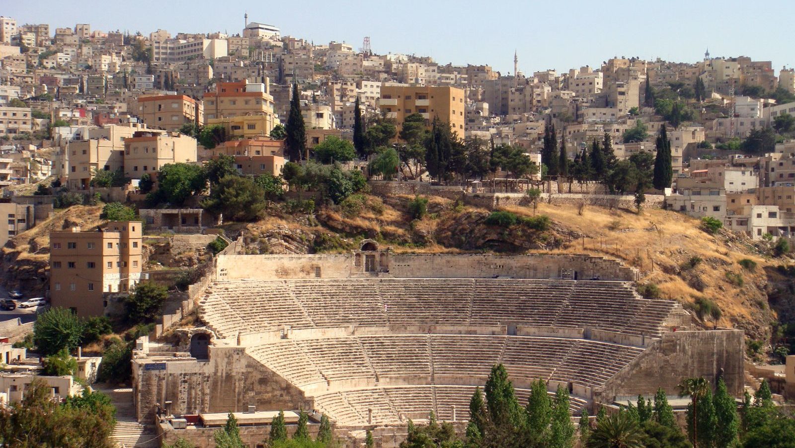 Rondreis Jordanië, Amman, Amfitheate