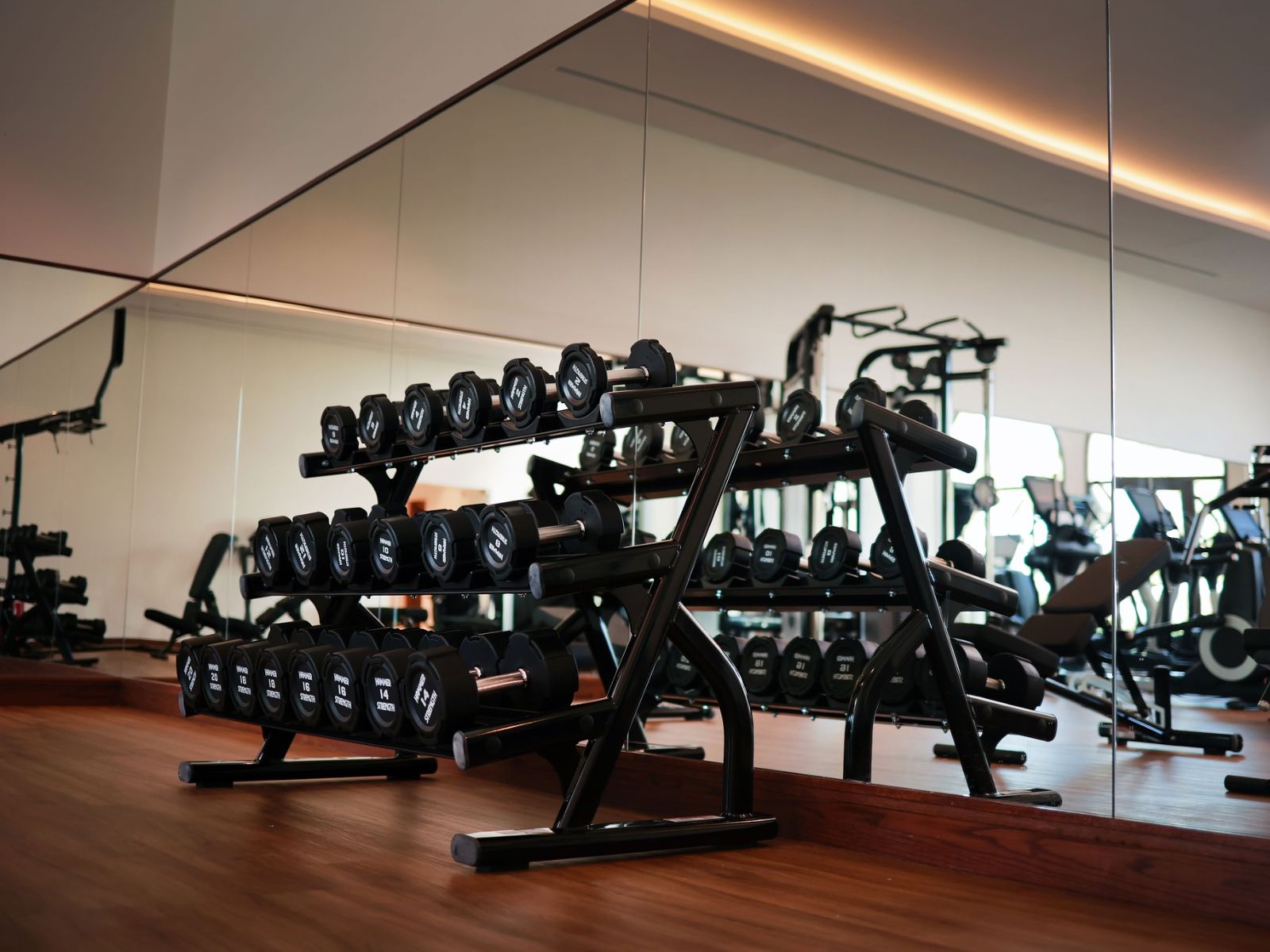 Rondreis Jordanië, Aqaba, The Westin Hotel Aqaba, fitnessruimte
