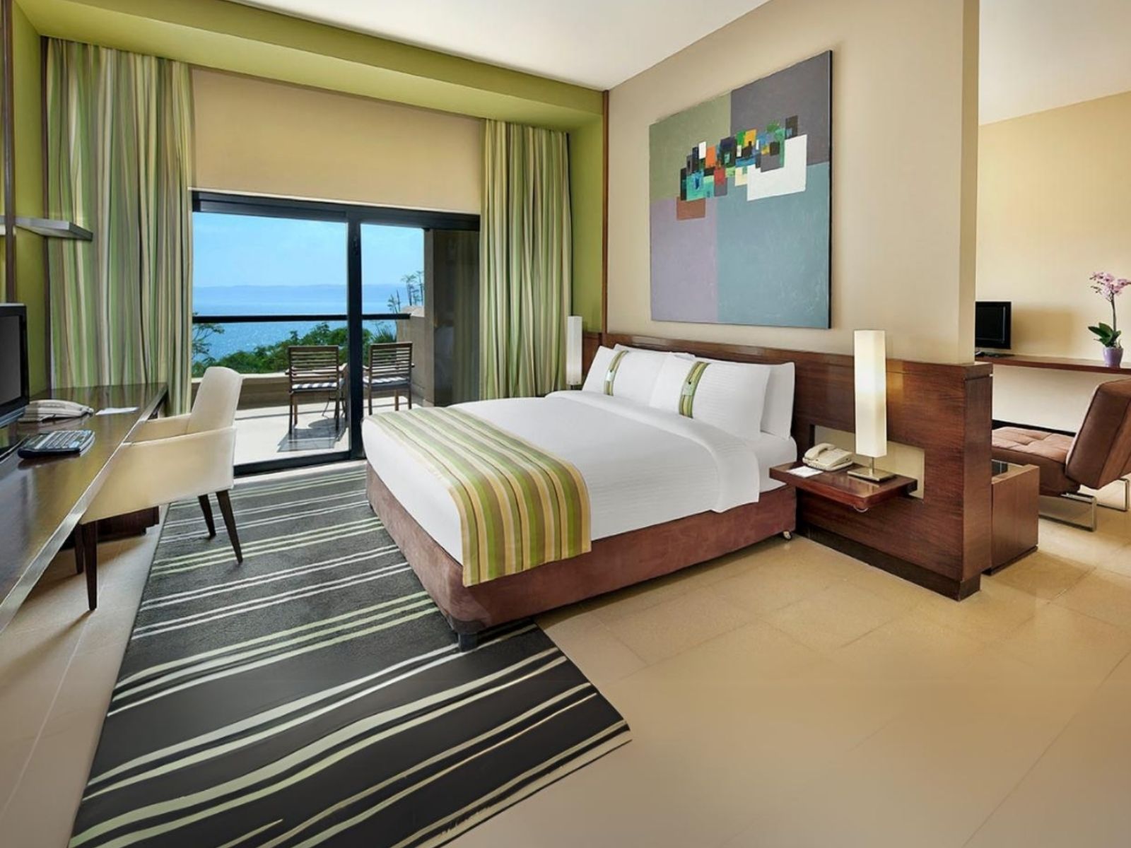 Rondreis Jordanië, Dead Sea, Holiday Inn Resort Dead Sea, tweepersoonskamer