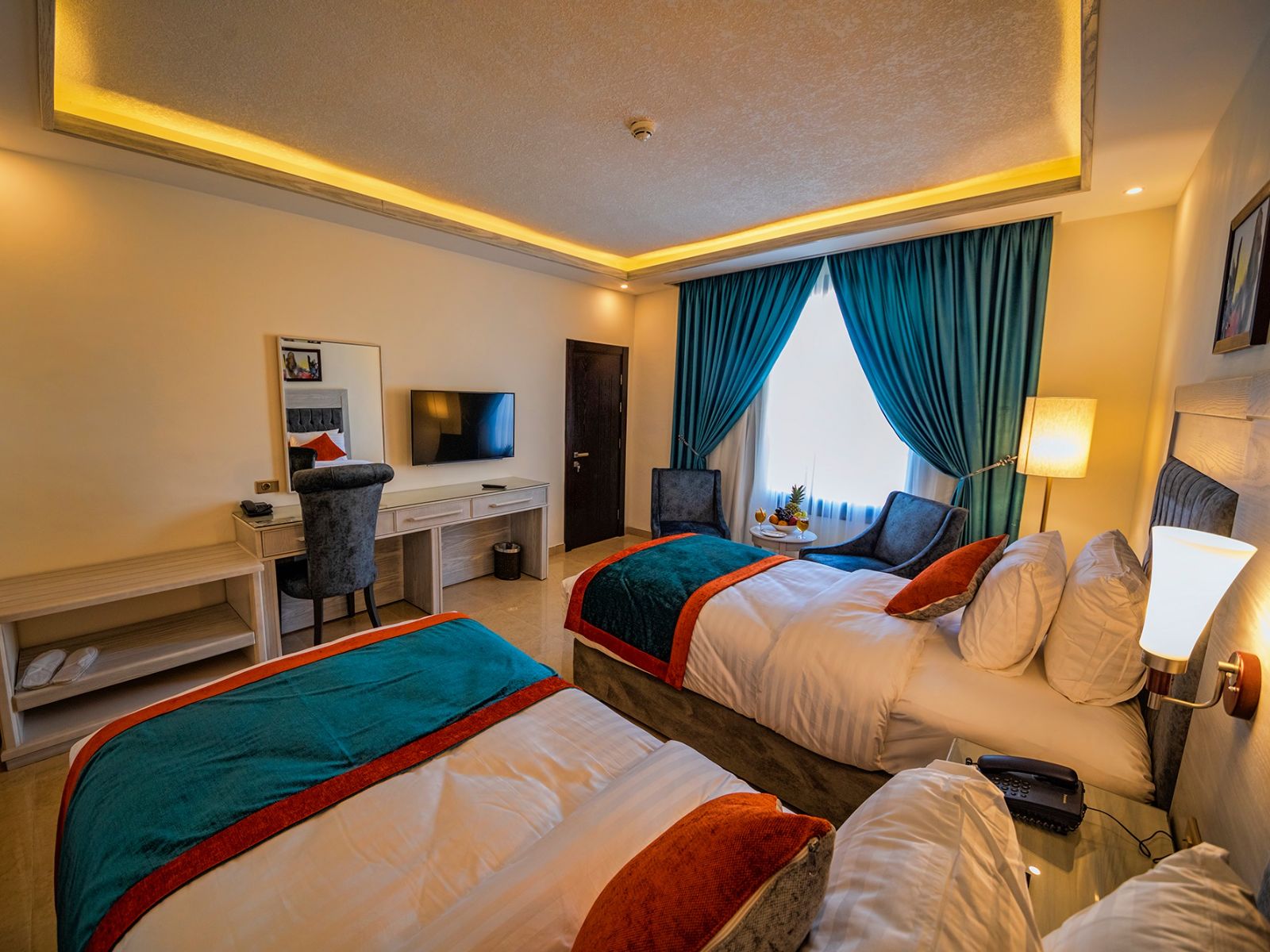 Rondreis Jordanië, Petra, Petra Canyon Hotel - tweepersoonskamer
