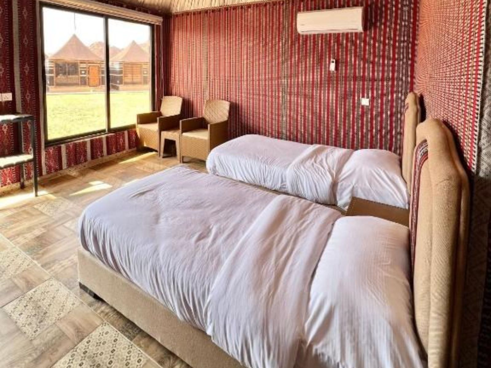 Rondreis Jordanië, Wadi Rum, Hasan Zawaideh Camp - tweepersoonskamer