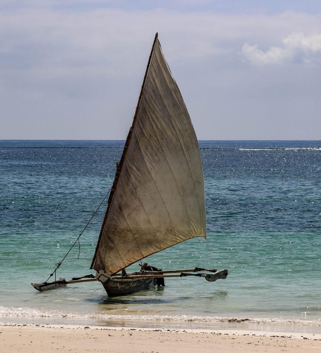 Rondreis Kenia, Diani Beach, Dhow