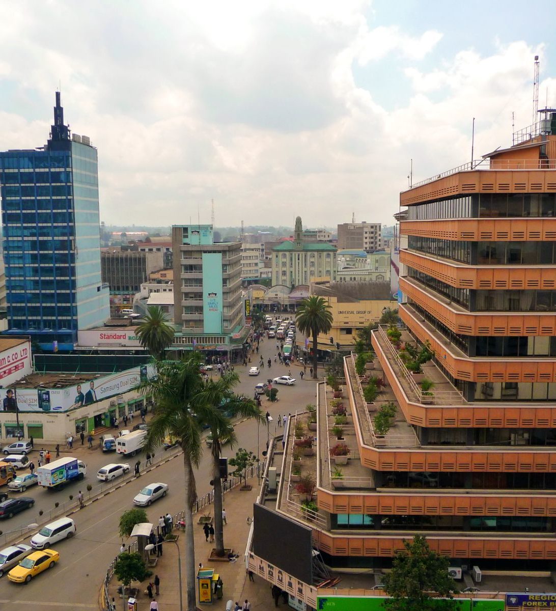 Rondreis Kenia, Nairobi Skyline overdag