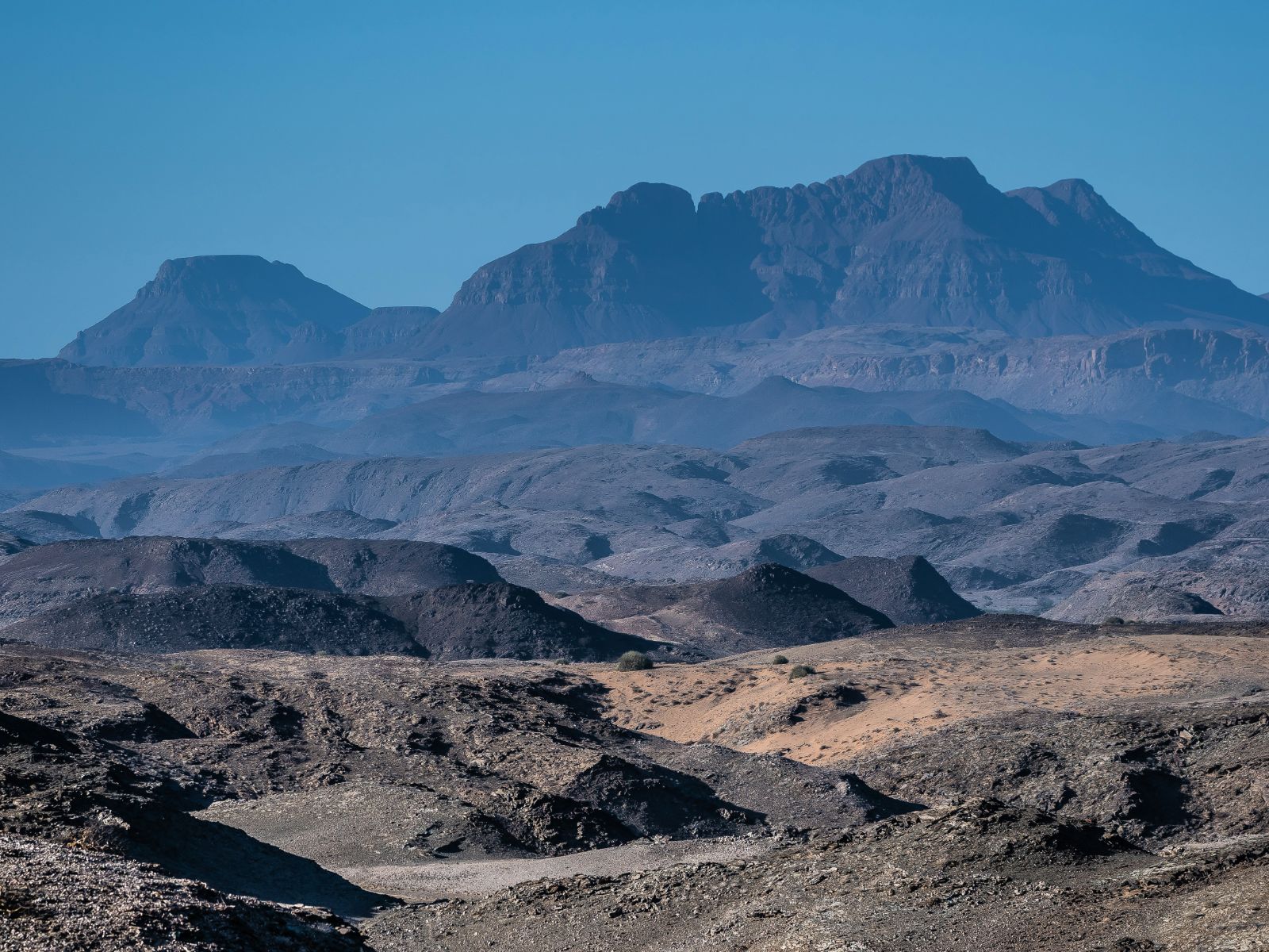 Rondreis Namibië, Damaraland, Landschap zonder bomen