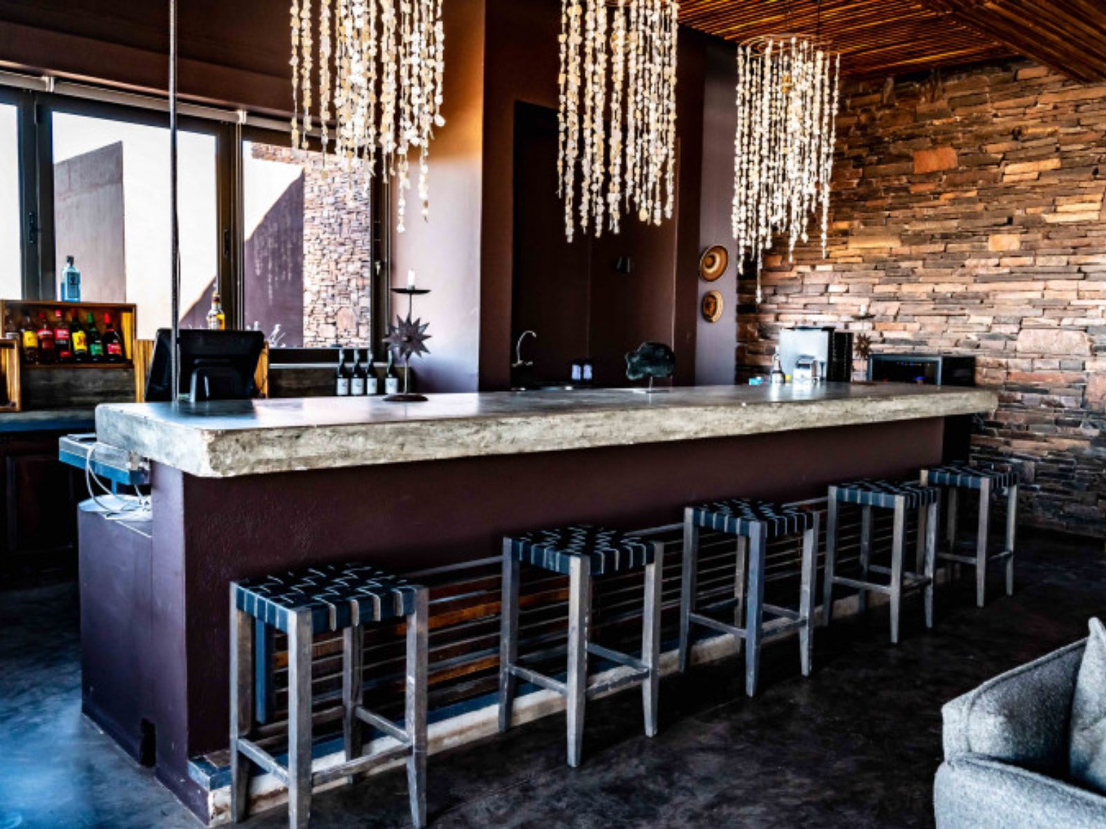 Rondreis Namibië, Fish River Canyon, Fish River Lodge, bar
