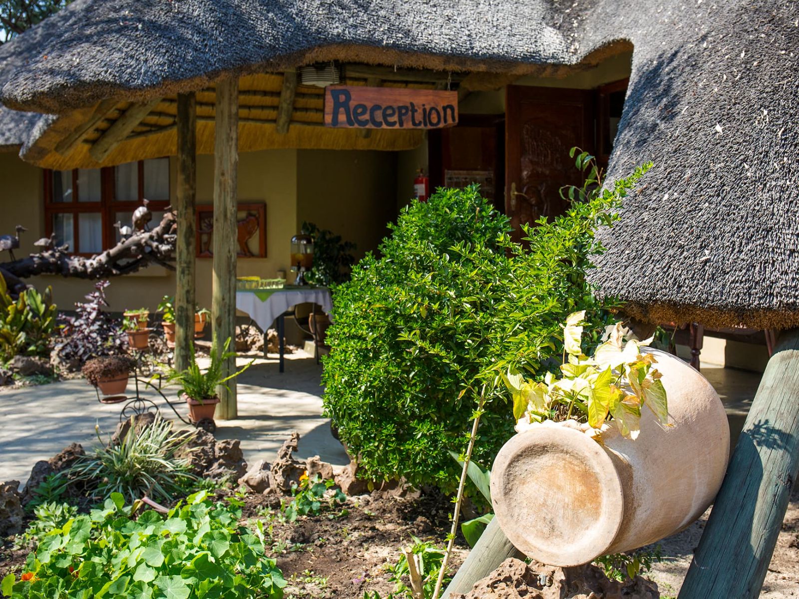 Rondreis Namibië, Rundu, Hakusembe, receptie