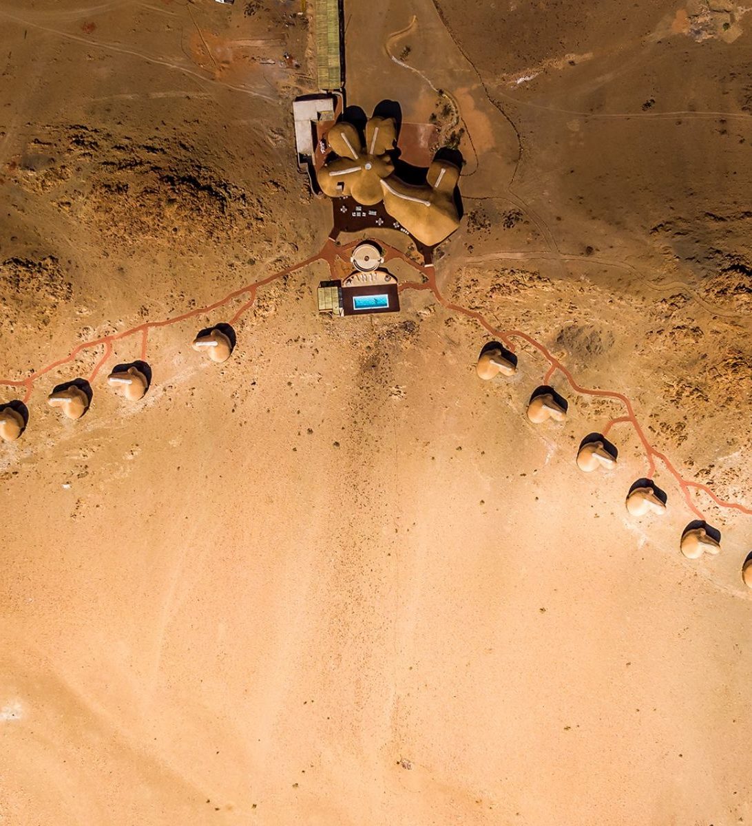 Rondreis Namibië, Sossusvlei, Desert Hills, bovenaanzicht