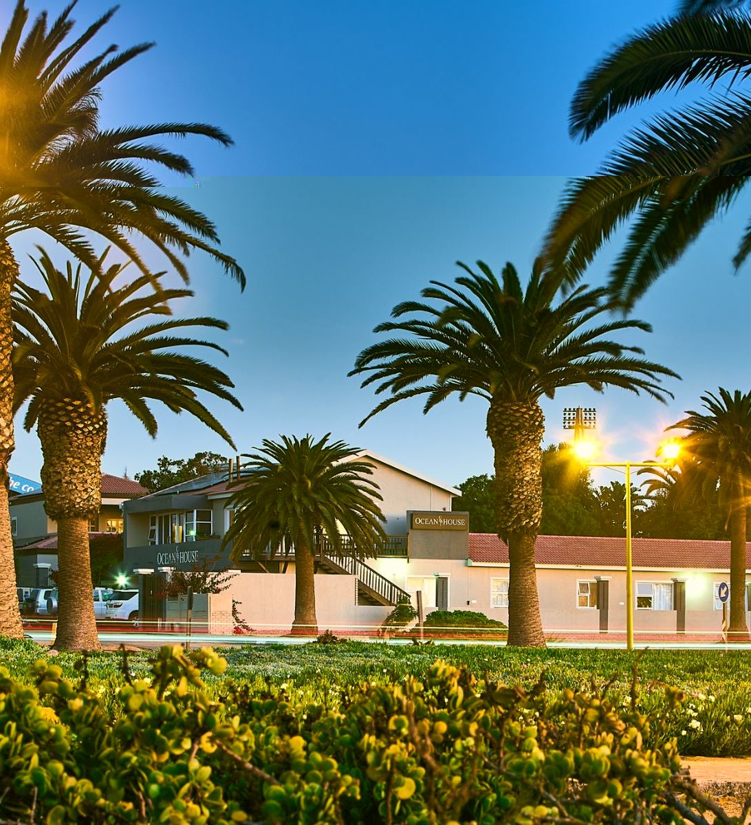 Rondreis Namibië, Swakopmund, Ocean House, buitenaanzicht