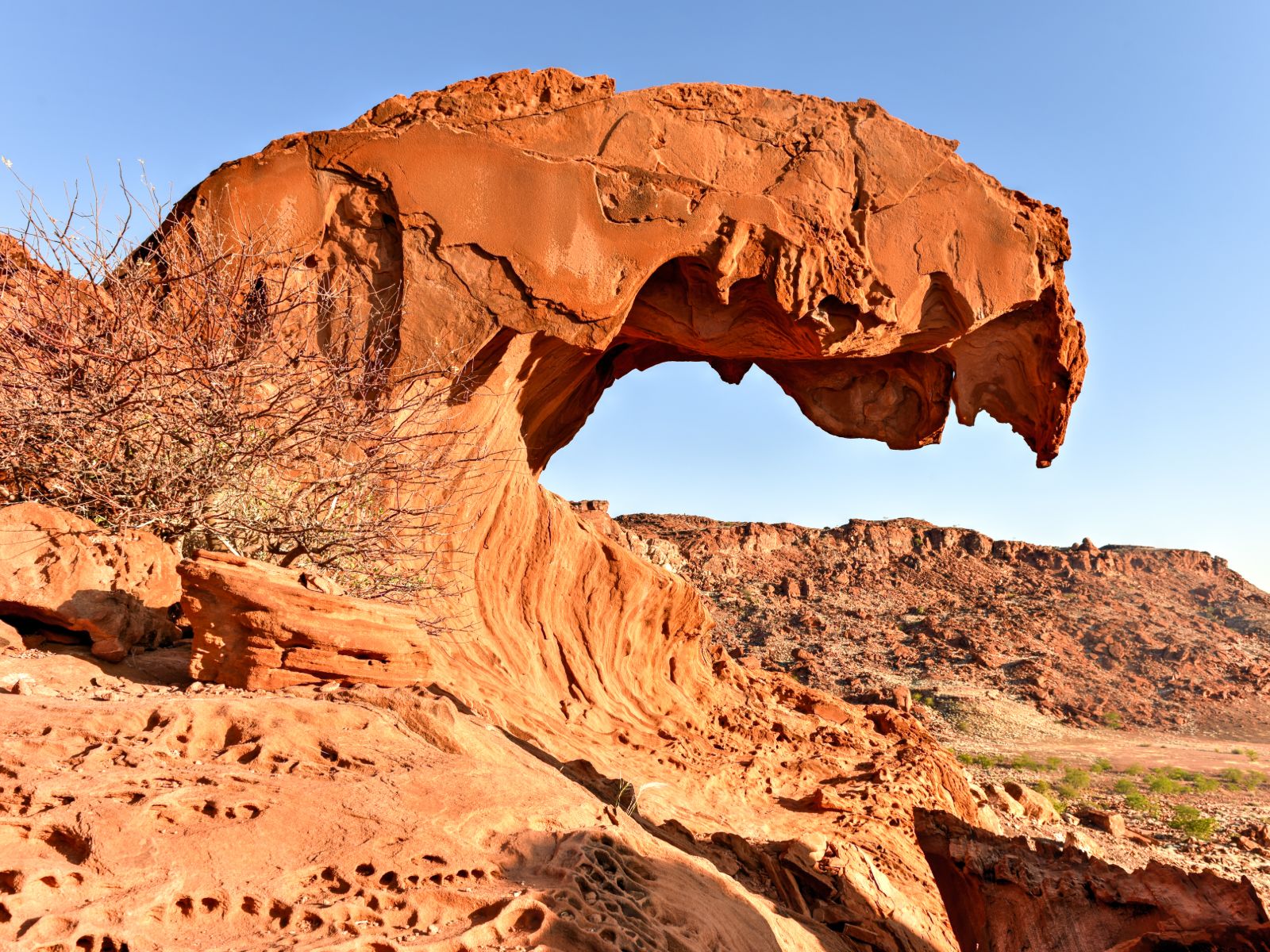 Rondreis Namibië, Twyfelfontein, Lions Mouth