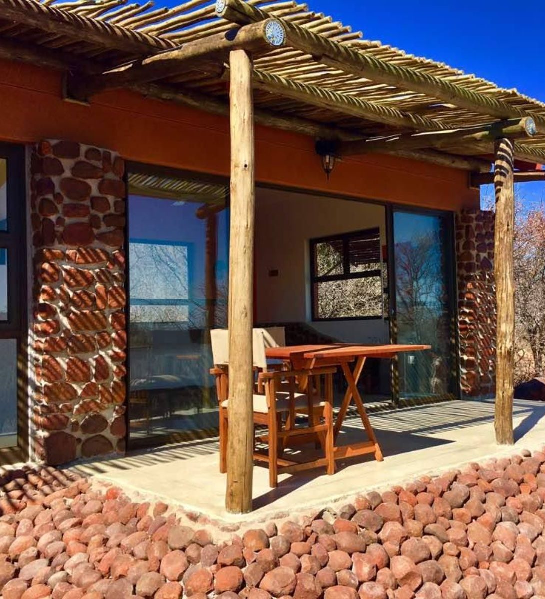 Rondreis Namibië, Waterberg Plateau, Waterberg Guest Farm, zijaanzicht verblijf