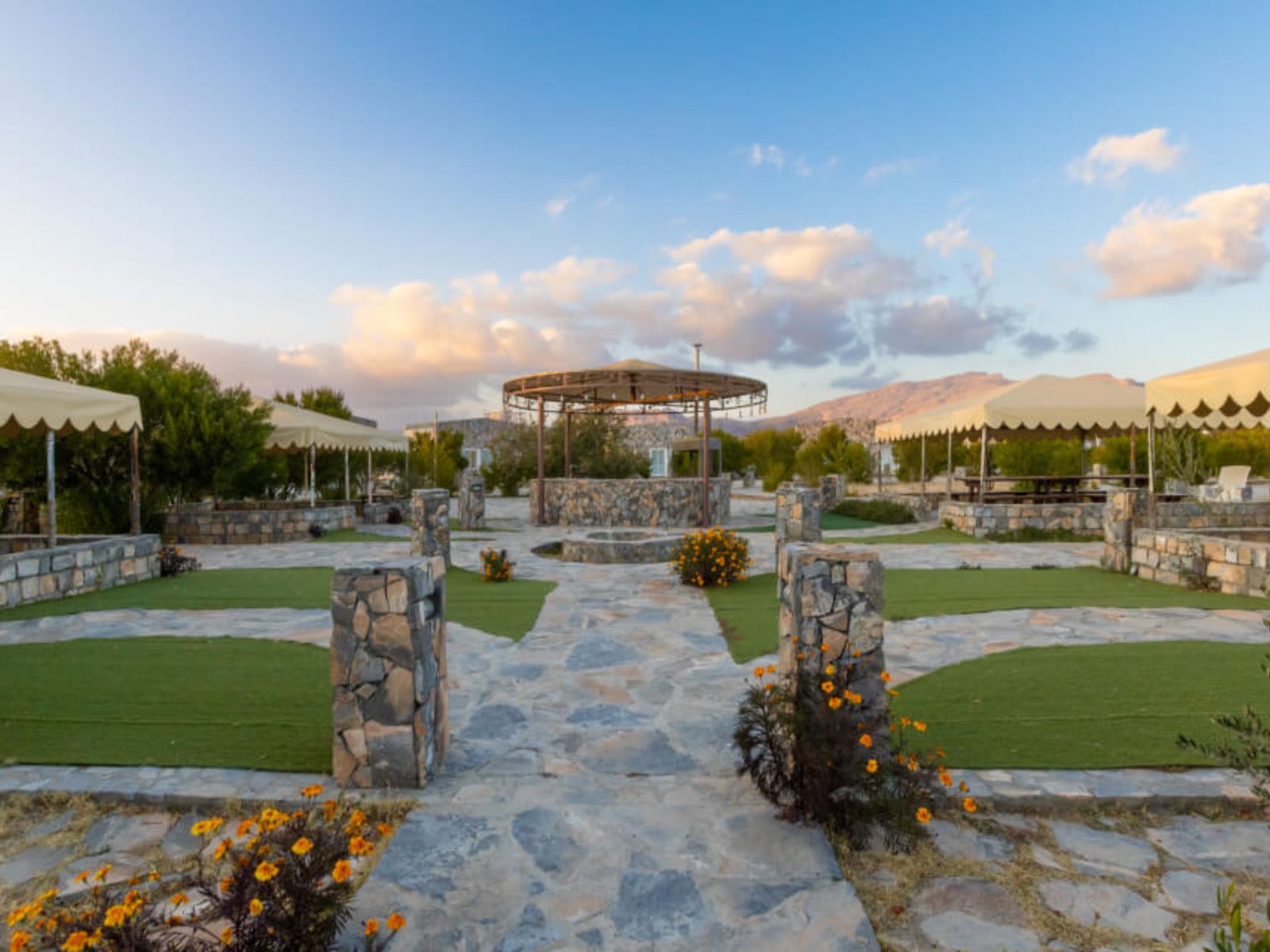 Rondreis Oman, Jebel Shams, Jebel Shams Resort, pad