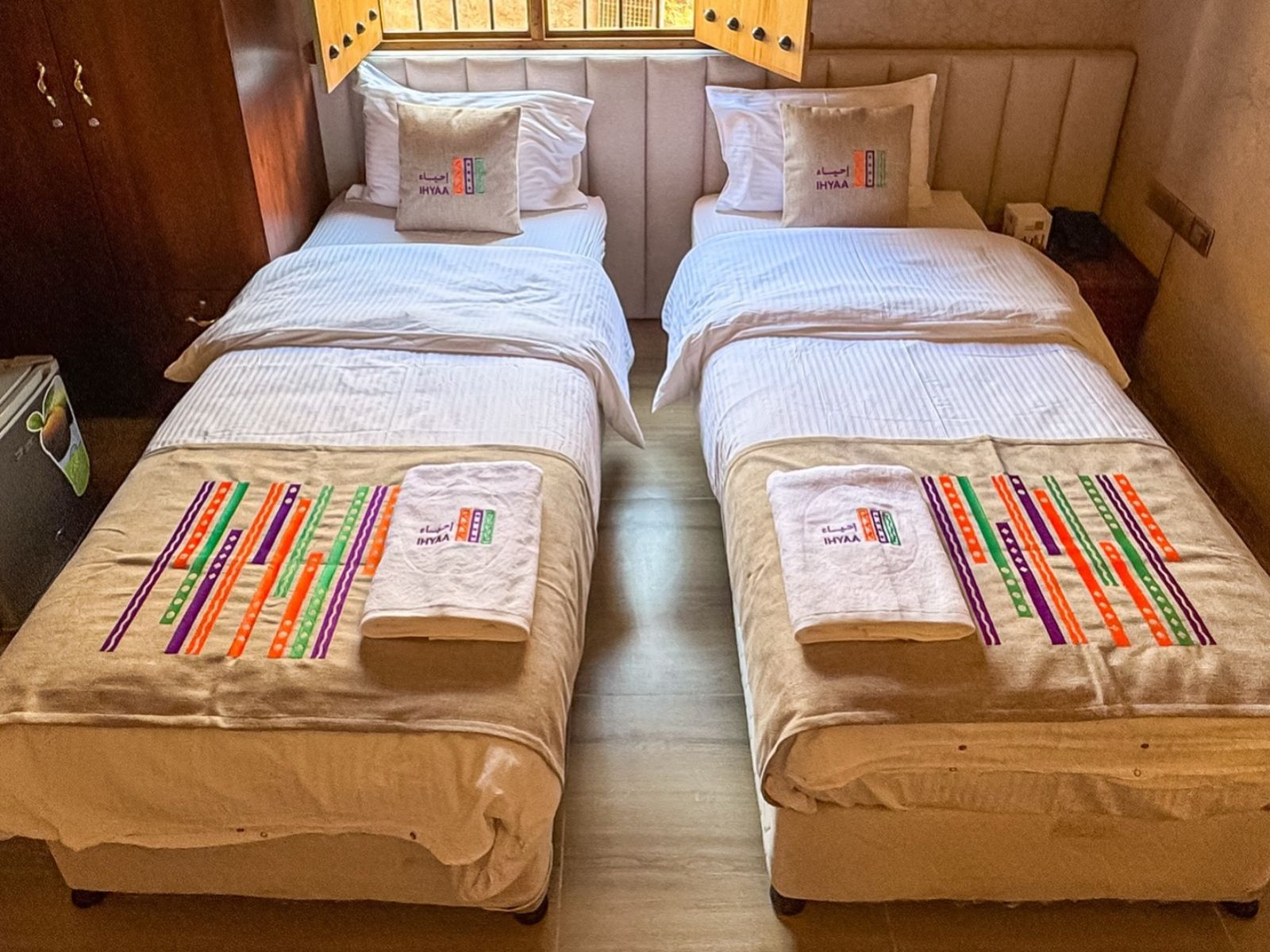 Rondreis Oman, Nizwa, Nizwa Heritage Inn, twin kamer