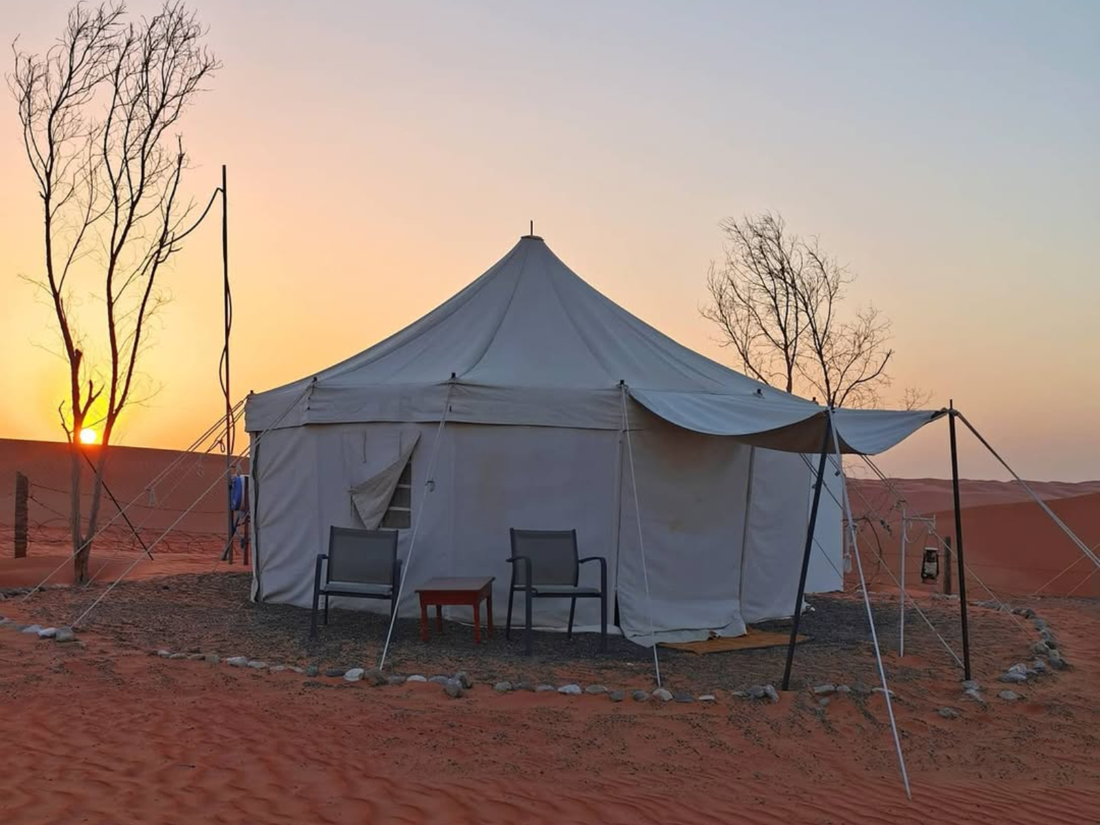 Rondreis Oman, Wahiba Sands, Al Sarmadi Desert Camp, tent