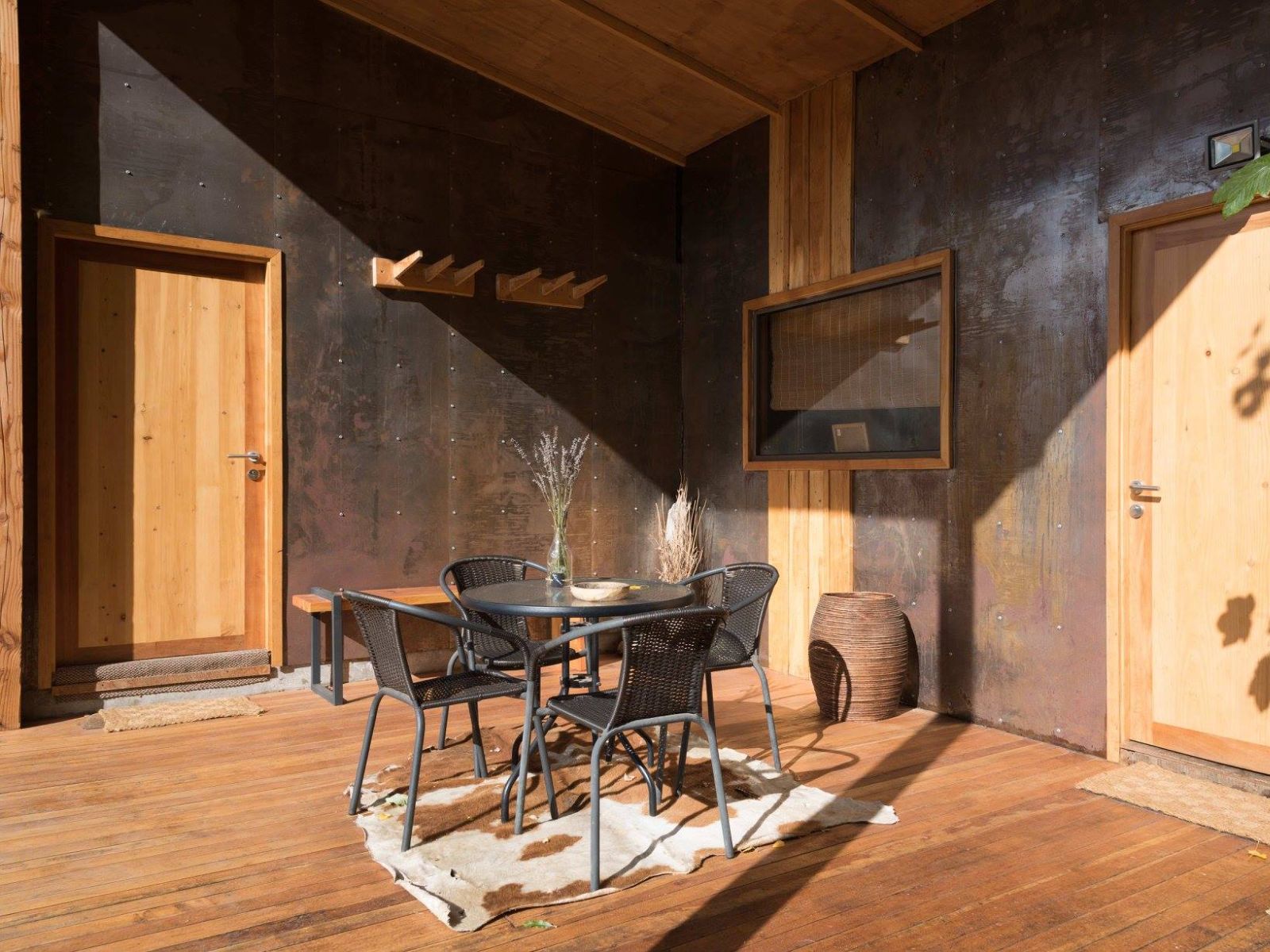 Rondreis Peru, Coyhaique, Patagonia House, terras