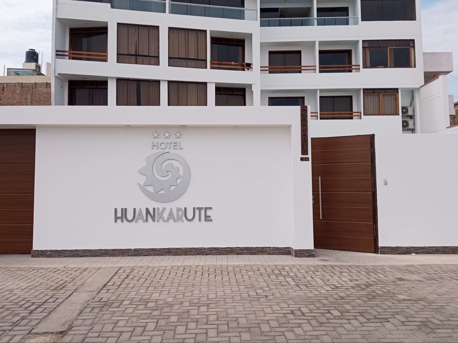 Rondreis Peru, Huanchaco, Huankarute hotel, buitenaanzicht