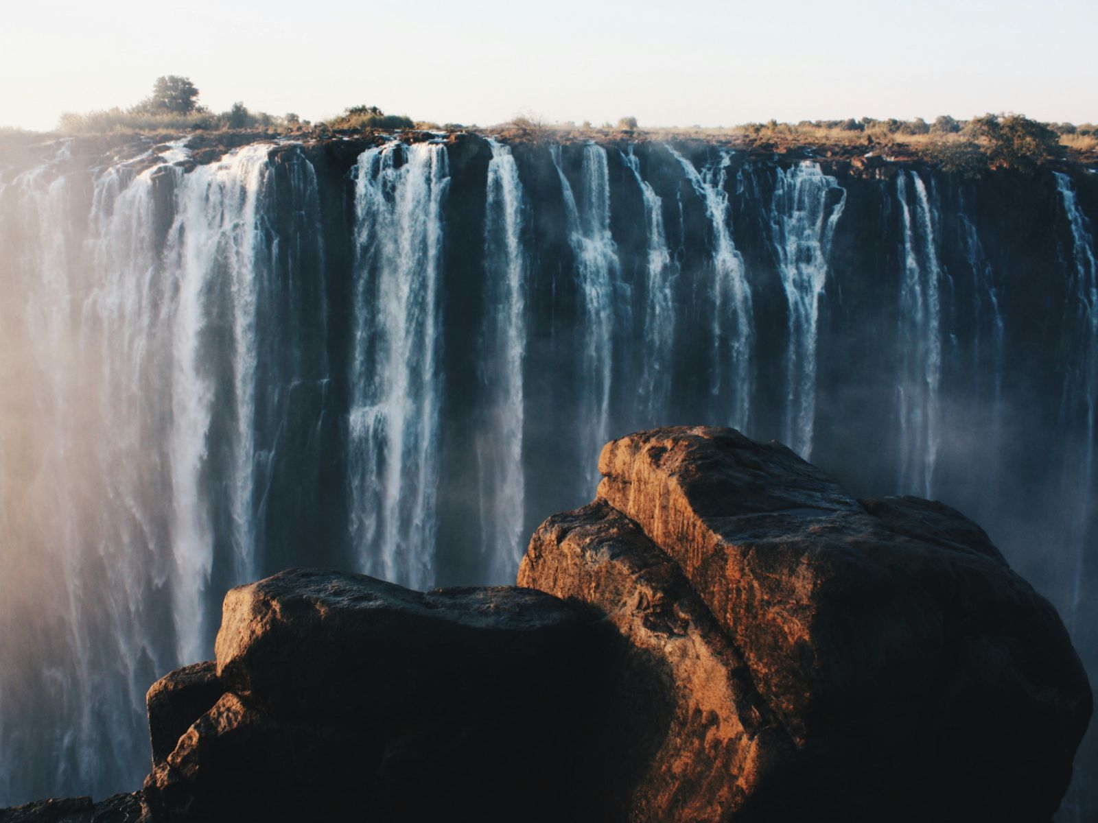 Rondreis Zimbabwe, Victoria Falls uitzichtpunten langs de wandelroute