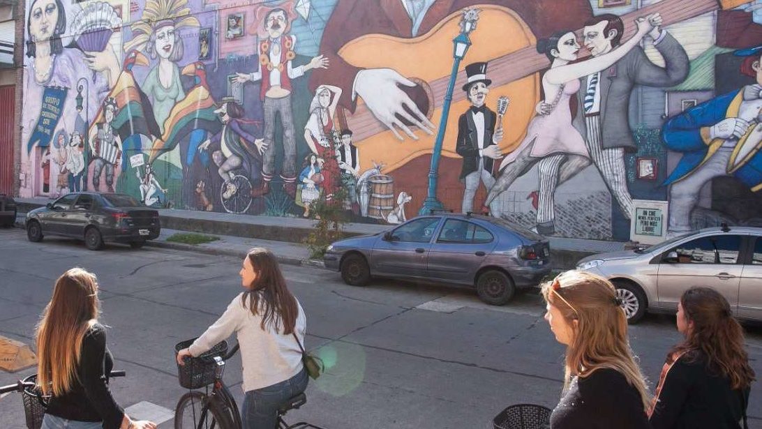 Rondreis Argentinië, Buenos Aires, fiets excursie