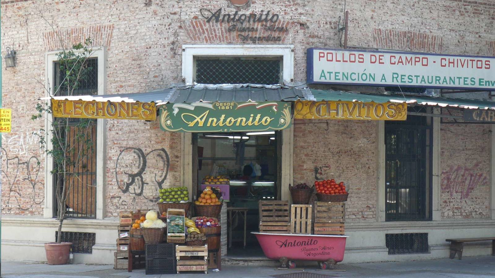 rondreis Argentinië, Buenos Aires, winkel