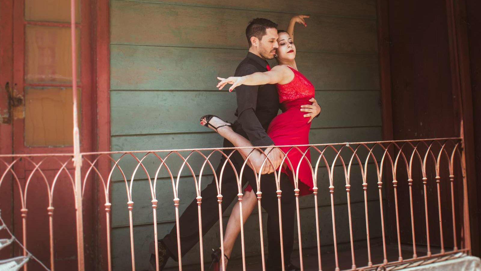 Rondreis Argentinië Buenos Aires, Salsa dansers