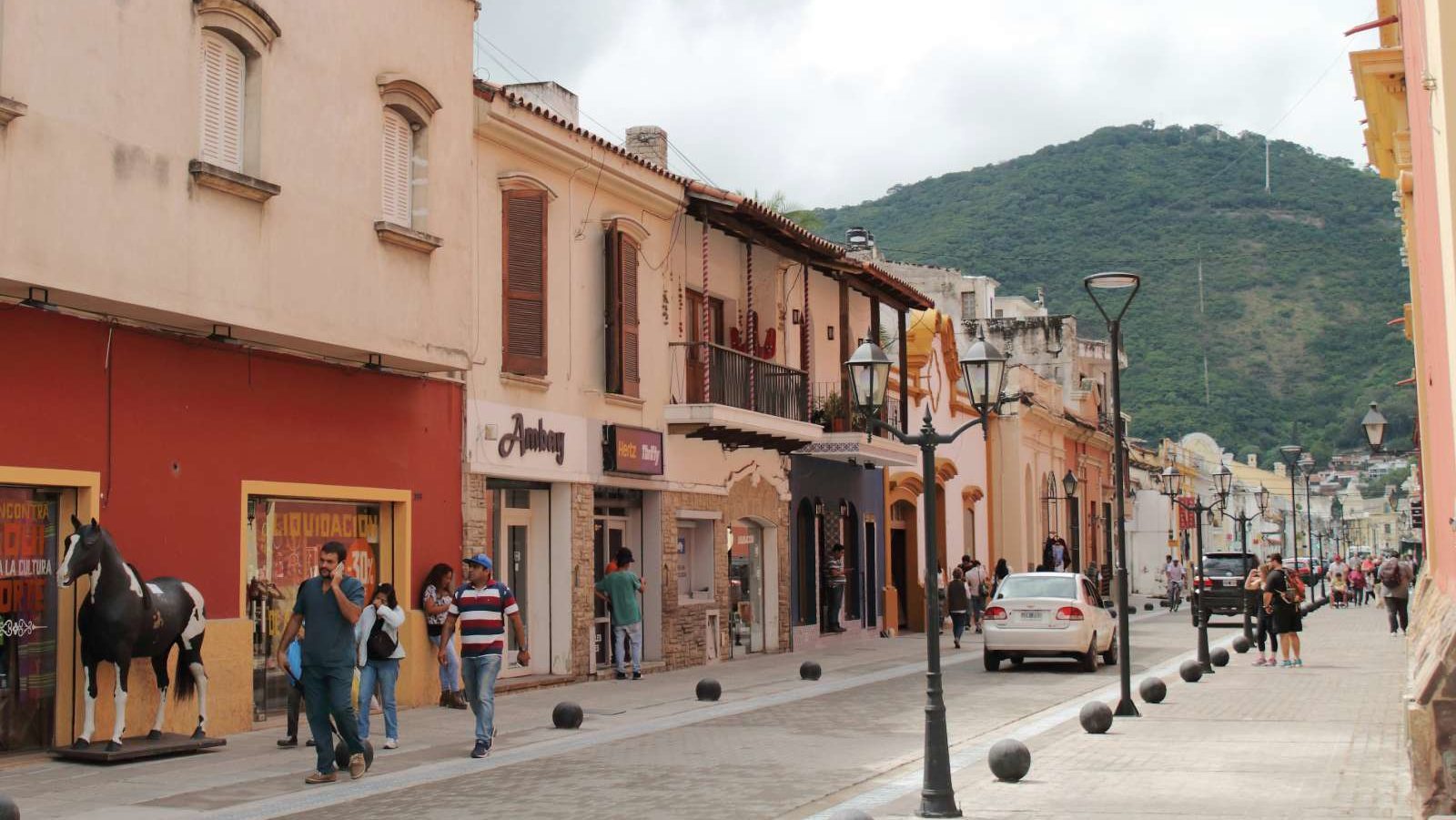 Rondreis Argentinië, Salta, straatfoto