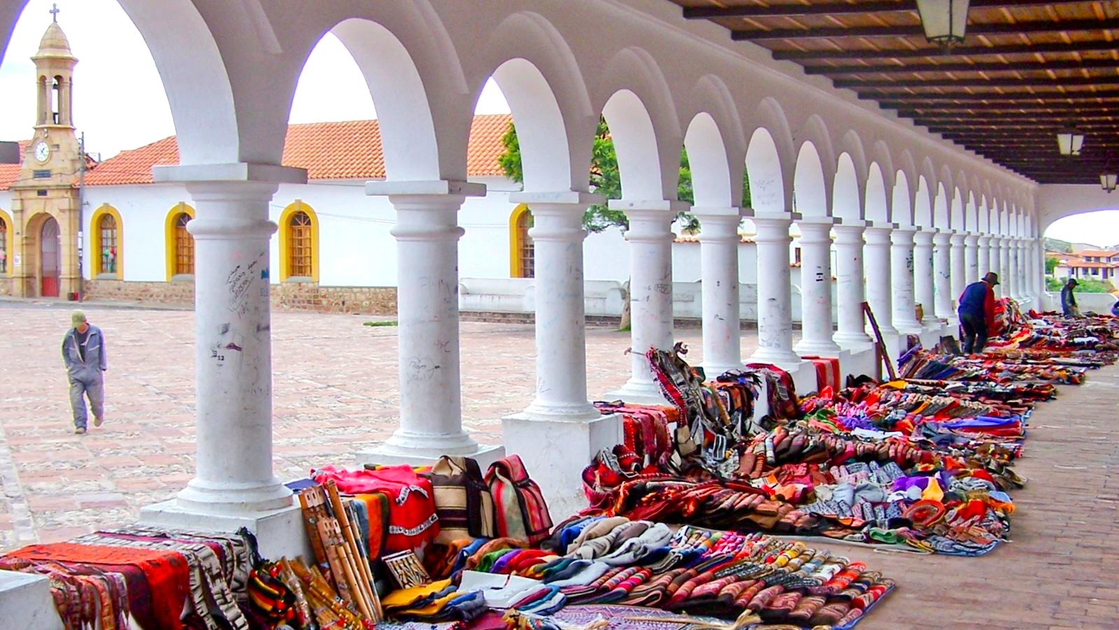 Rondreis Bolivia, Sucre, plein