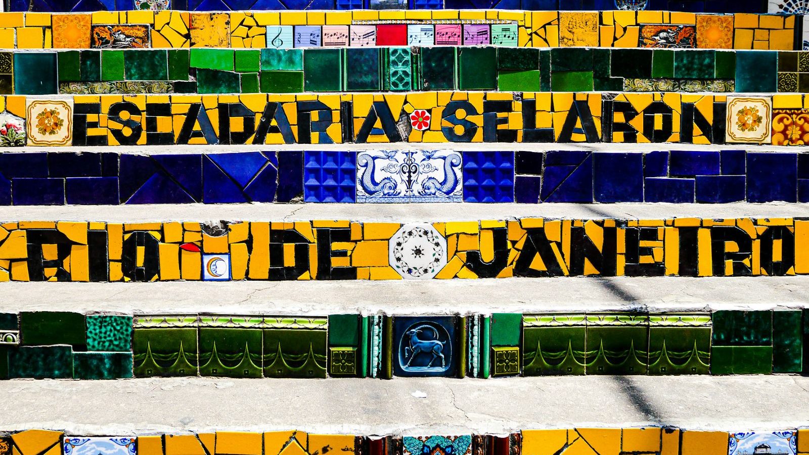 rondreis brazilie rio de janeiro, Escadaria Selarón