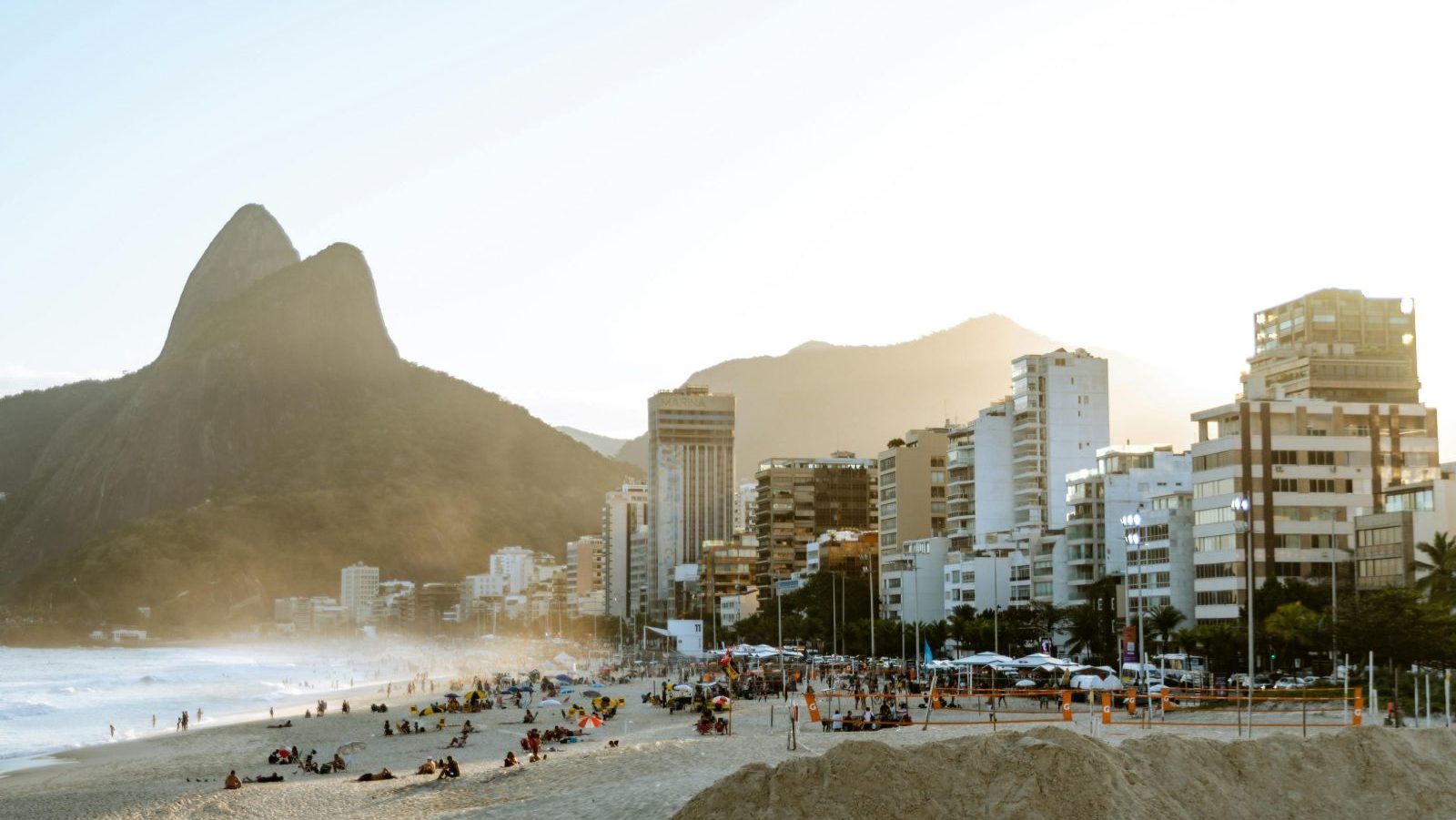rondreis brazilie rio de janeiro, Copacabana strand
